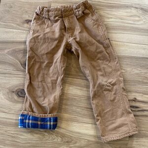 Boys Lined Carhartt Pants